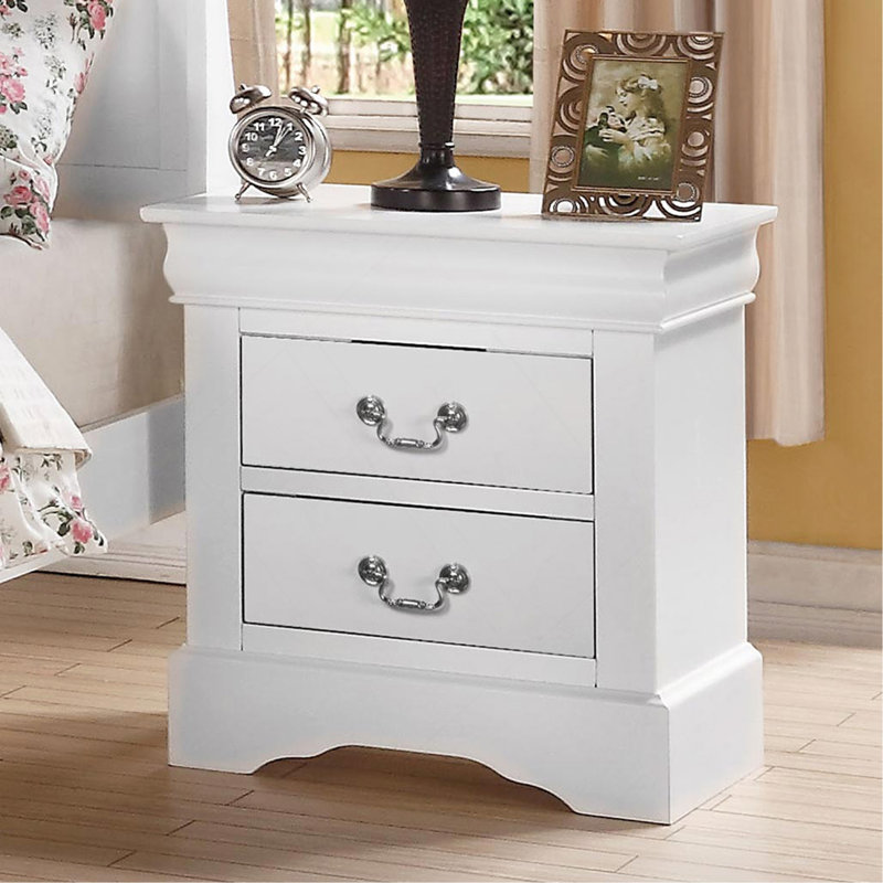 Devionte 16.00'' W Nightstand, White