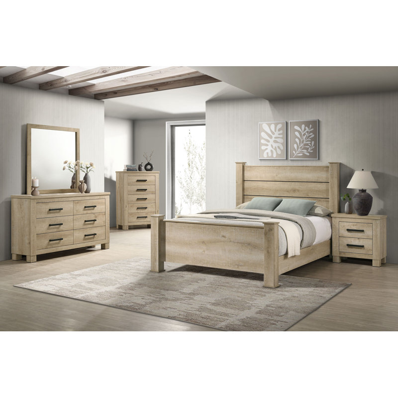 Brinkman 5-piece Queen Bedroom Set Weathered Oak, Queen