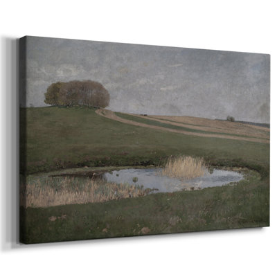 Paysages rétro-CDXCVII -Galerie enveloppée Cavas