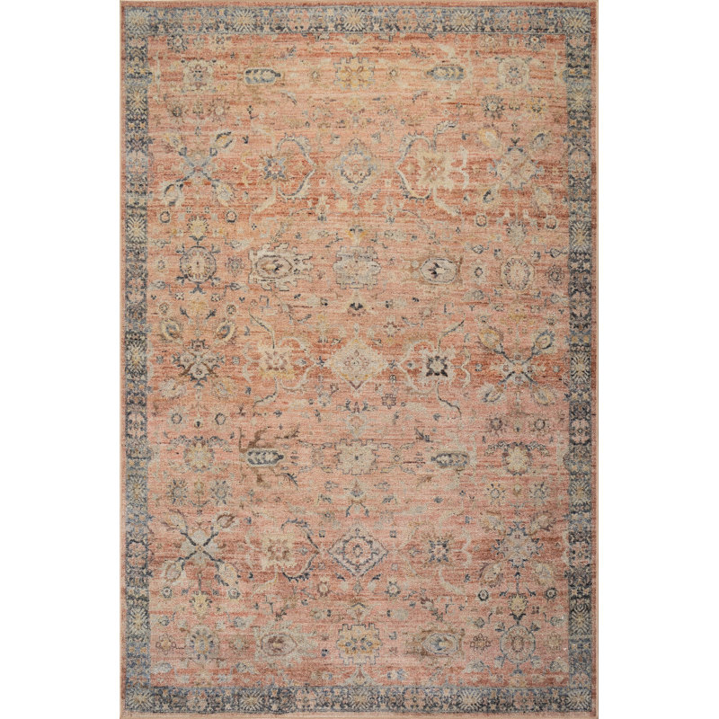 Nuloom Triselle Traditional Bordered Washable Area Rug, Rectangle 7'10" x 10'