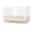 dadada Baby Bliss 4-in-1 Convertible Crib - Walnut-130062556