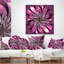 Coussin floral scintillant luxueux fractal-29458198-29458202