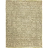 Wool Area Rug in Gray