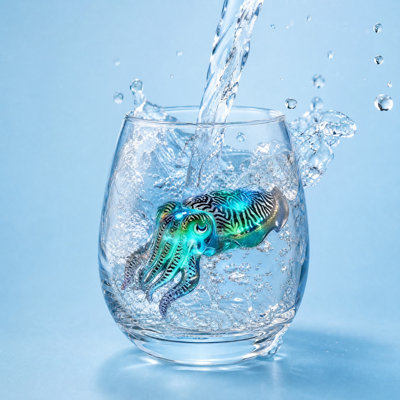 a glass Stemless Wine Glasses Set Sea Turtle  Jellyfish Stingray Drinking Glassware Tumbler  Beach Themed Decor Housewarming Gift