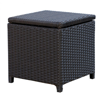 Anikah Wicker Outdoor Ottoman