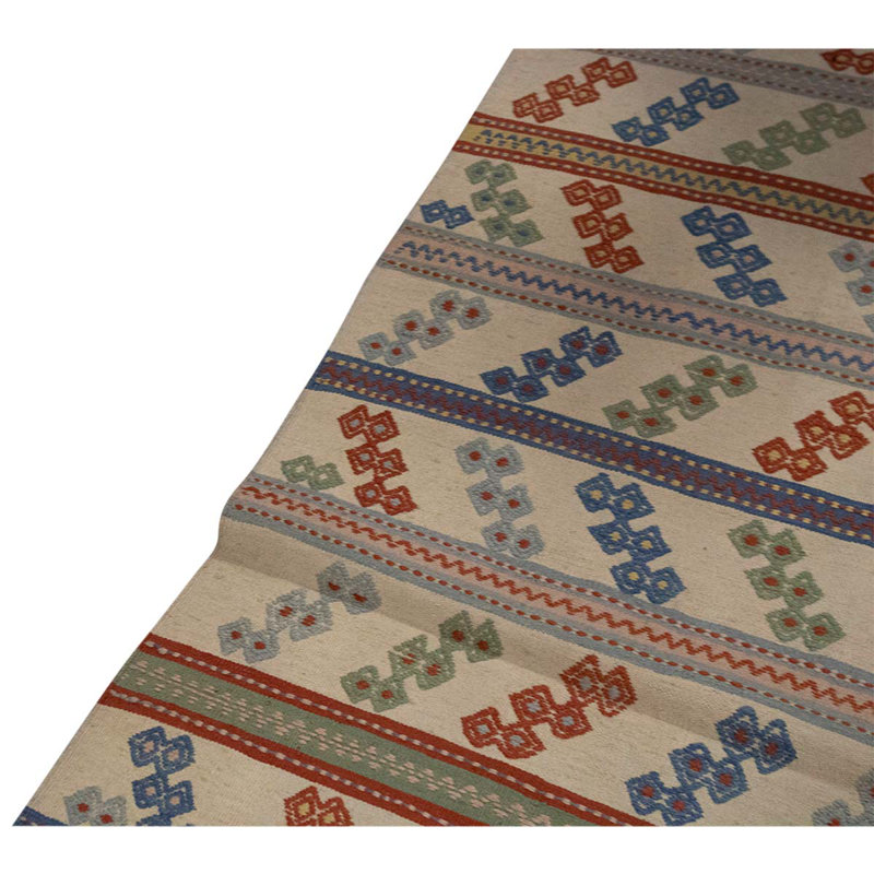 Wool Ikat Area Rug