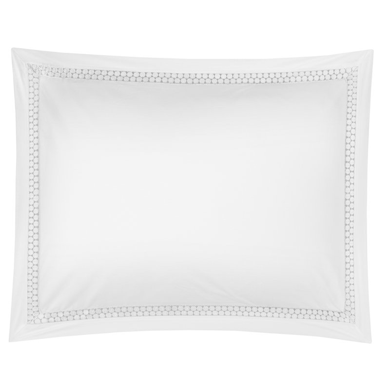 Magnolia Sham, Standard/Twin, White