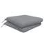 Outdoor Square Dining Chair Cushions, 3" Foam Replacement Cushion-41206588-41206562