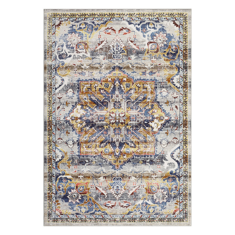 Tapis avec envers antidérapant Wandalene, Rectangle 9 pi x 12 pi