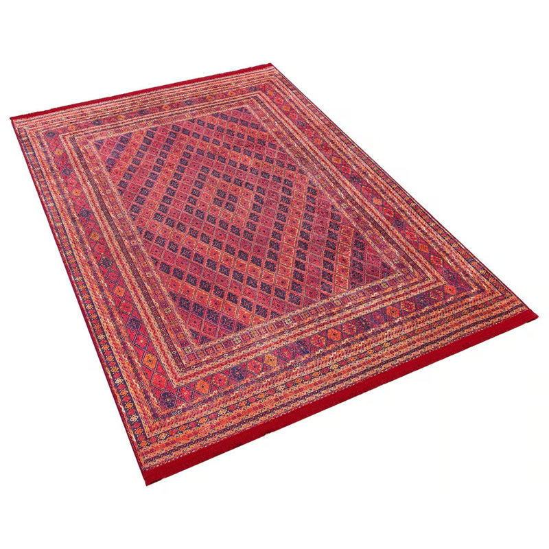 Steeven Cotton Floral Indoor / Outdoor Rug, Rectangle 3'3" x 6'7"