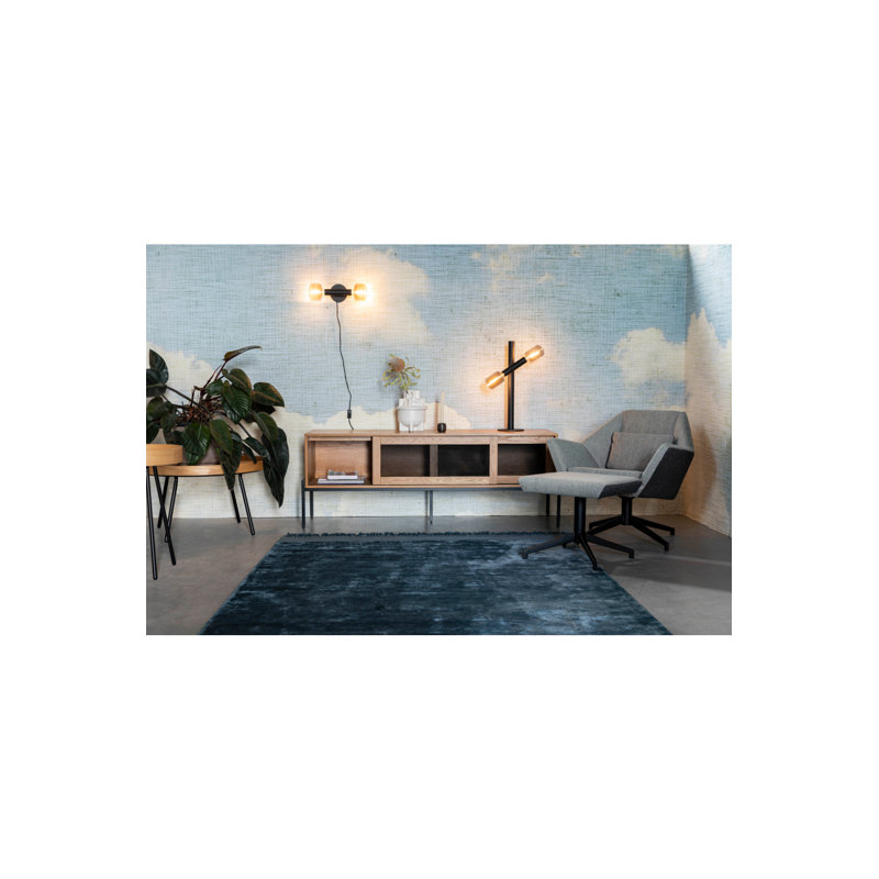 Hardy 63'' W Sideboard, Natural/Black
