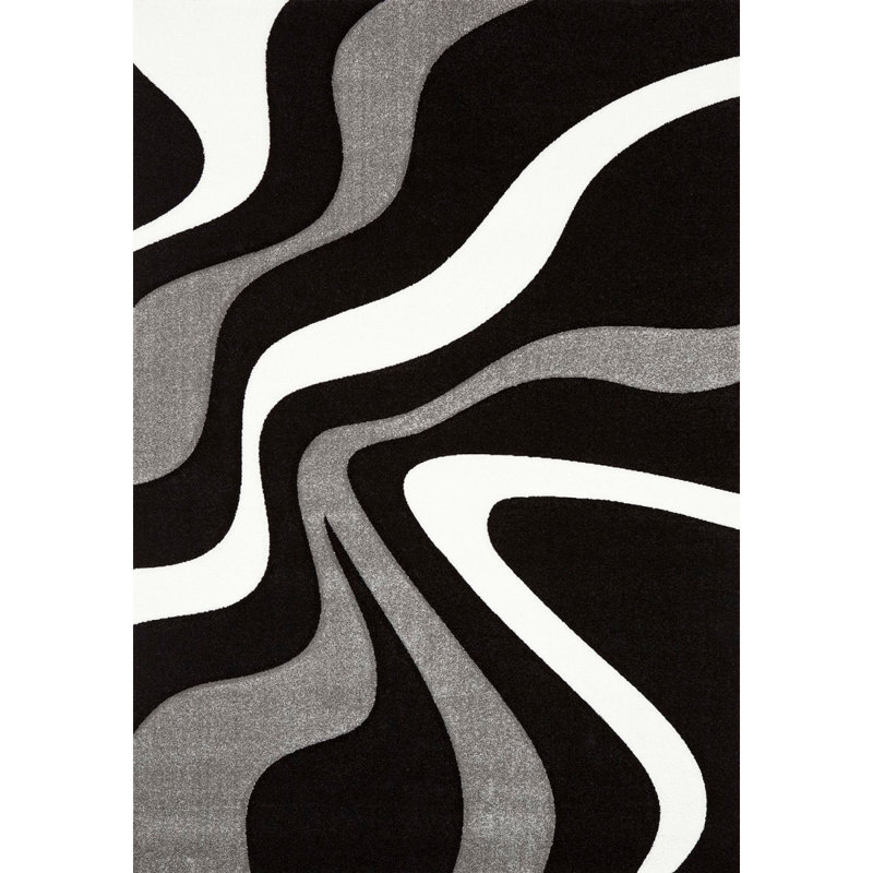 Moriaty Geometric Area Rug, Rectangle 80 x 150cm