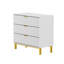 Table de chevet 3 tiroirs noire Devises-1055836716