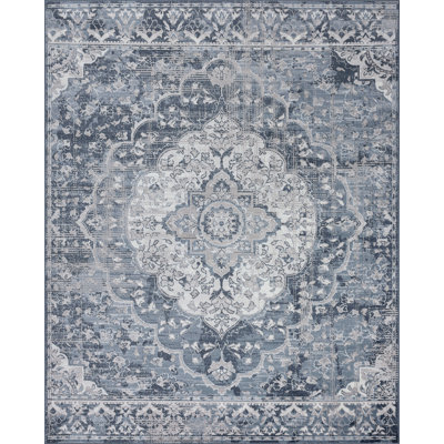 Tapis bleu Costella