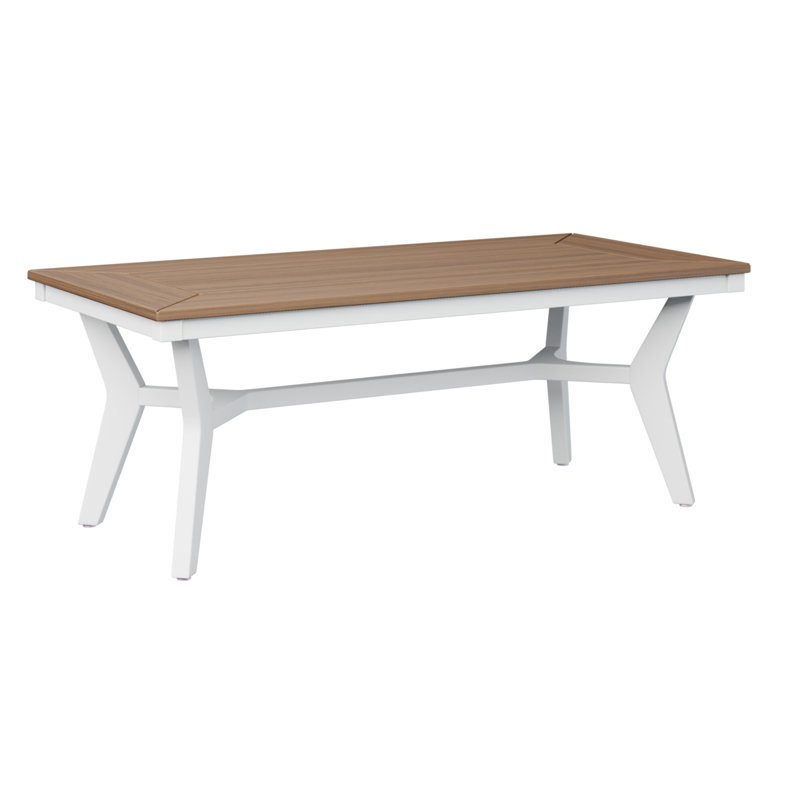 Berlin Gardens Mayhew Rectangular Coffee Table, Antique Mahogany