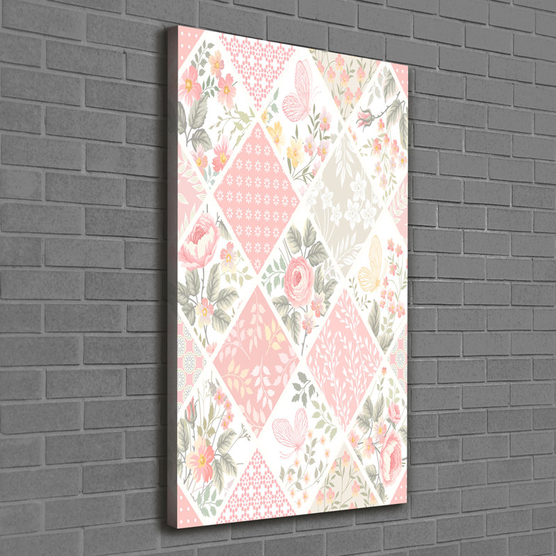 Floral - Wrapped Canvas Print