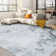 Trellis Washable Abstract Indoor Rug