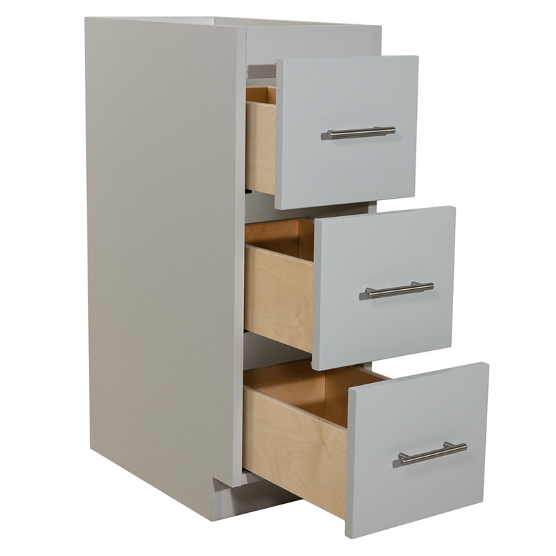 Tiroirs de bureau H 34,5 po x P 21 po Simplicity, Dewy Morning, H 34,5 po x l 12 po x P 21 po