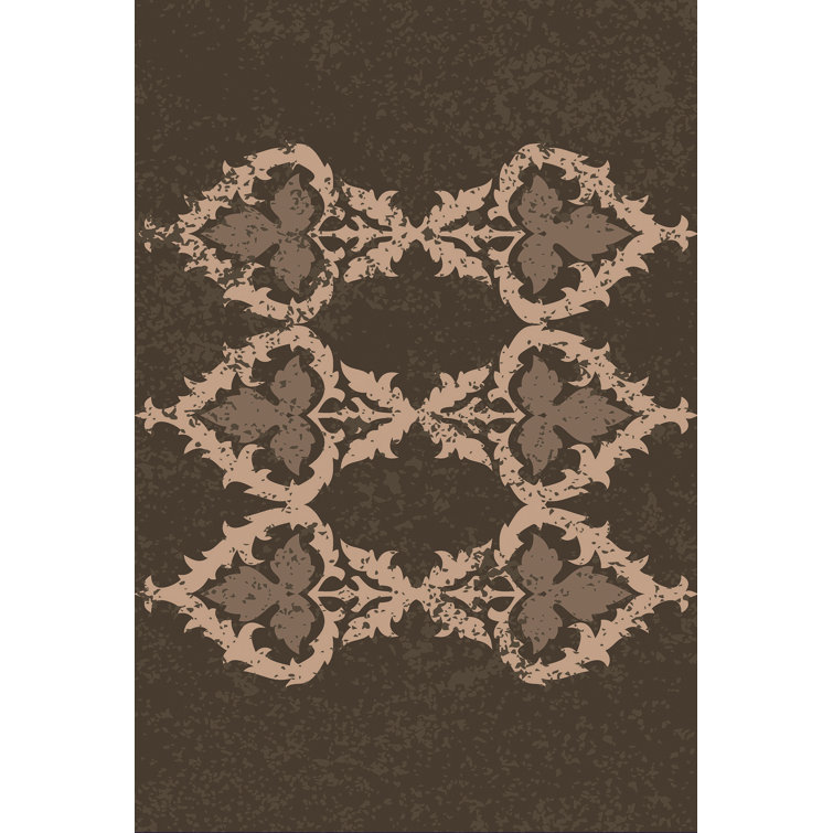 Coolkeeran Chenille Abstract Indoor Rug