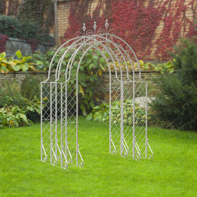 Raiford 182cm W x 53cm D Metal Arbour