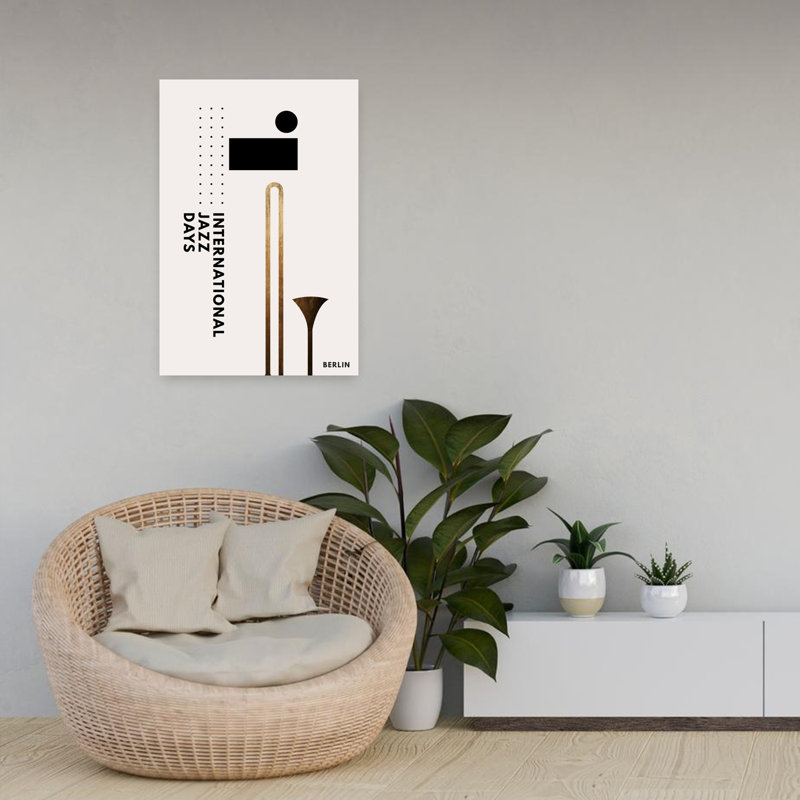 Art contemporain Art contemporain, H 24 po x l 16 po
