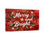 Christmas Merry And Bright Star Pine Sprigs Sparkles-336164205
