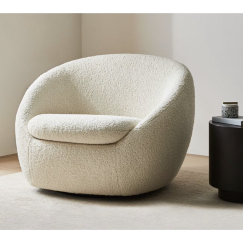 Chaise d'appoint rembourrée