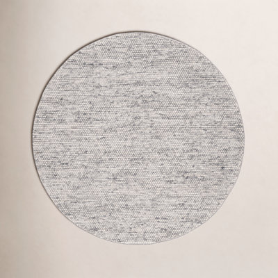 Elle Light Grey Ivory Hand-Woven Rug