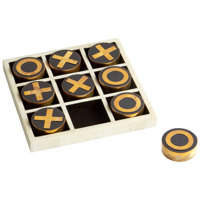 Noughts  Crosses Abstract and Sports Decorative Game