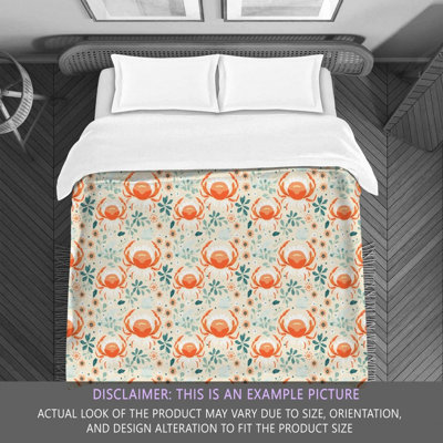 Floral Crab Bedding
