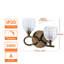 Ventress ‎Steel & Glass Plug-in Wallchiere-108838430