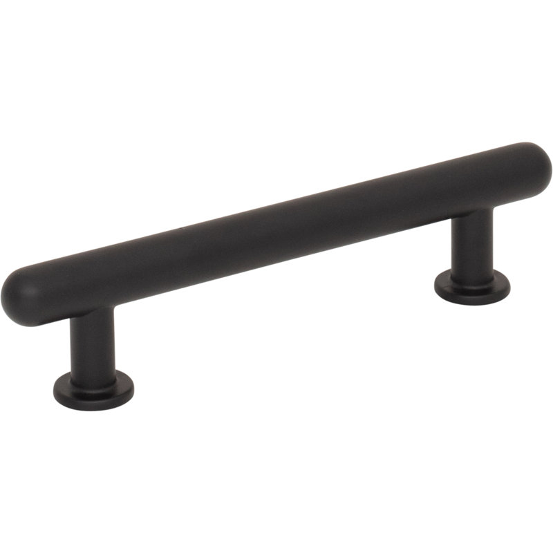 Lambert 5 1/16" Center To Center Bar Pull, Matte Black, 3 3/4"