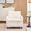 fauteuils d'appoint avec un coussin et une poche latérale-1313049384