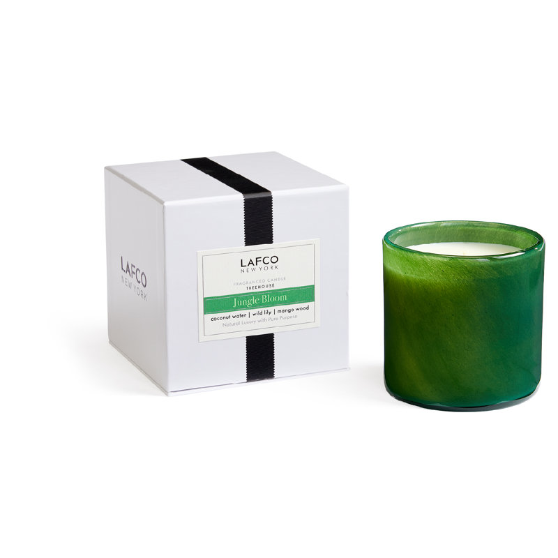 House and Home 15.5oz Jungle Bloom Signature Candle - Treehouse, 15.5 oz.