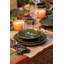 Mikasa Jardin Stoneware Pasta Bowls, 20cm, Green