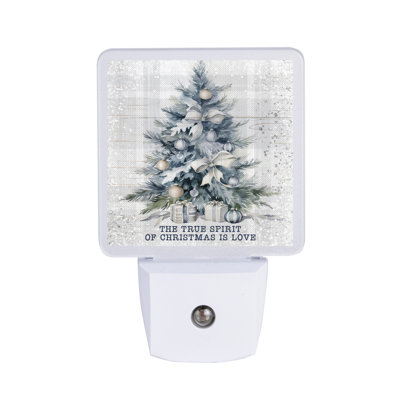 The True Spirit Of Christmas Nightlight - Let Your Light Shine LED Inspirational Night Light