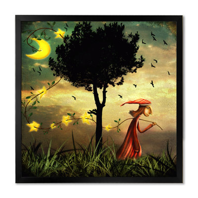 " The Boy Collecting Stars "