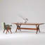 Table de salle à manger haut de gamme en bois massif-2095631095