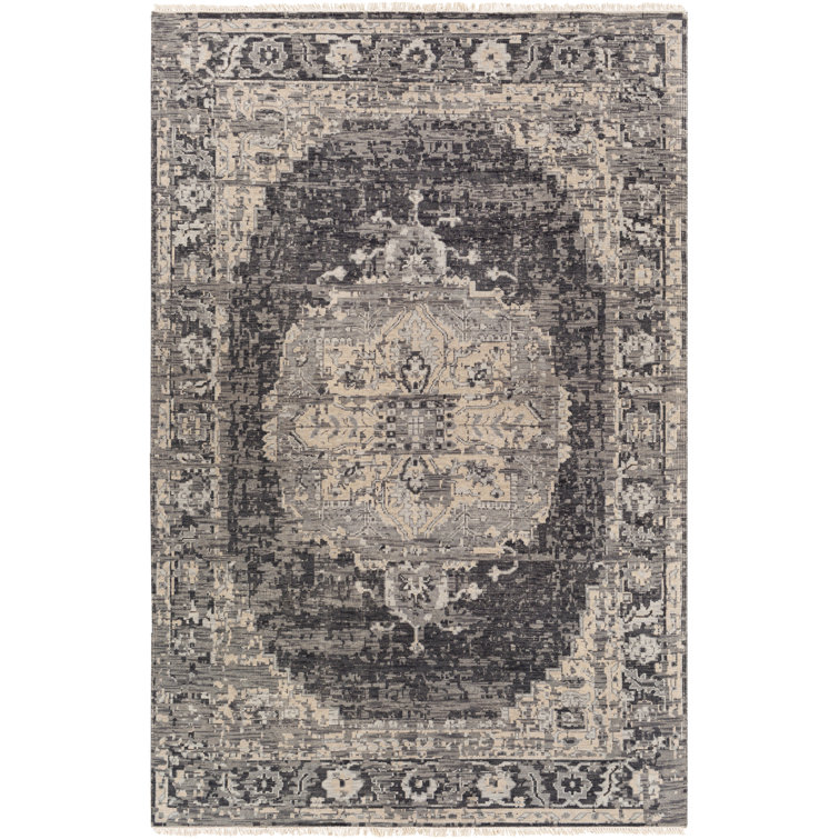 Festival Wool Oriental Area Rug