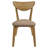 Carson Light Walnut Wood Dining Side Chair