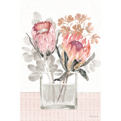 Petal Passion IV Soft Boho by Beth Grove - Wrapped Canvas Painting
