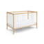 Lit de bébé convertible 2 en 1 Deux Remi blanc / gris-481216293