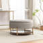 Repose-pieds rond avec rangement Charyn-119044833