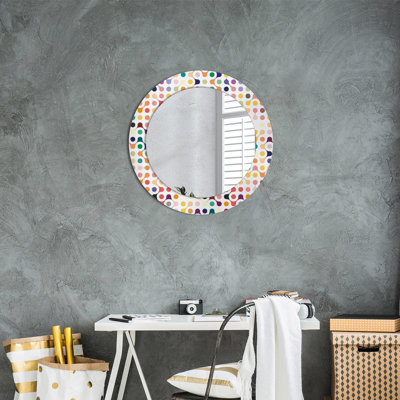 Huldar Glass Flat Wall Mirror