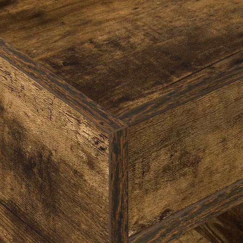 End Table, Smoked Oak