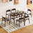47"W Rectangular Kitchen Room Table-145527920-145527922