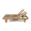 Bel-Air Outdoor Teak Chaise Lounge