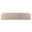 Brooklyn Polyester Upholstered Chaise Sectional, Mohair Cream-69109752