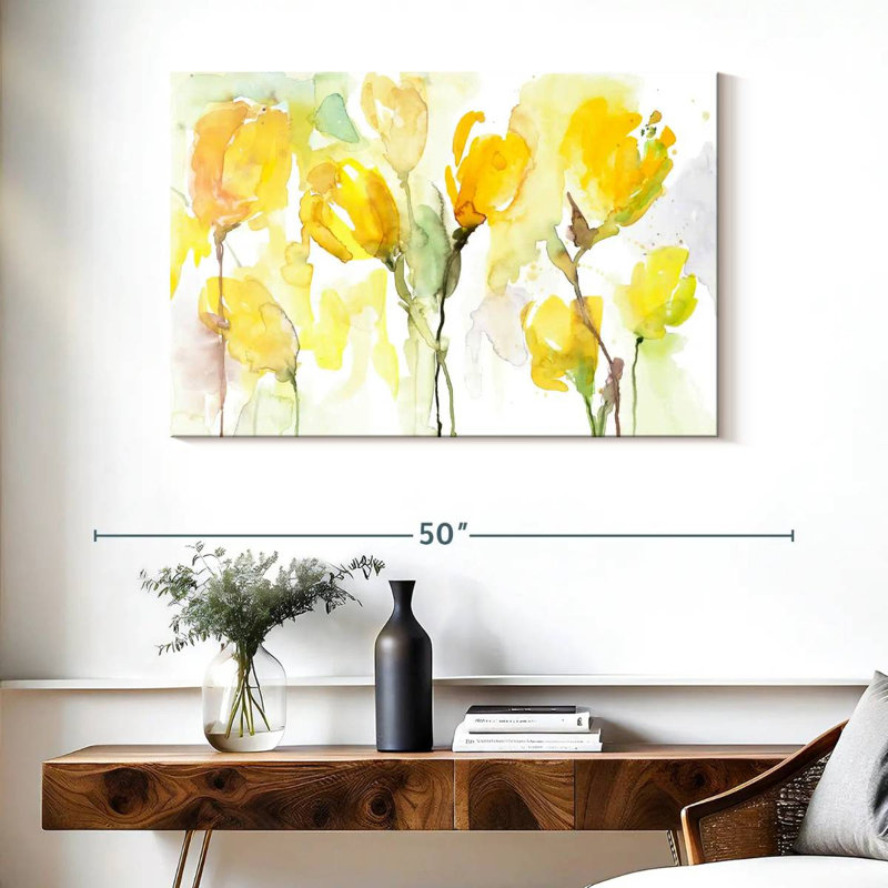 Jardin jaune Avery, H 26 po x l 39 po