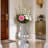 Handmade Crystal Glass Floor Vase